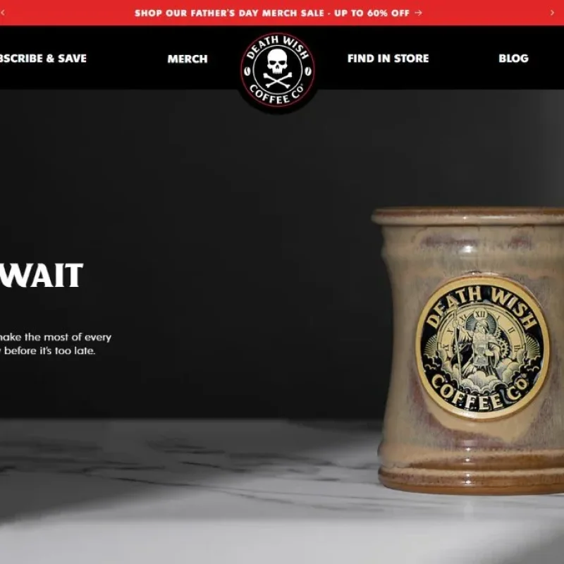 Death Wish Coffee: Brand Kopi Lokal yang Menang dari Raksasa Lewat Website