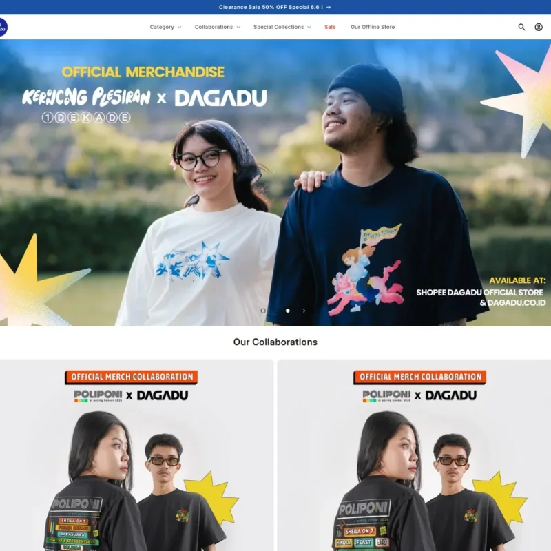 Dagadu Yogyakarta: Kaos Ikonik 30 Tahun yang Pakai Website untuk Lawan Pembajakan